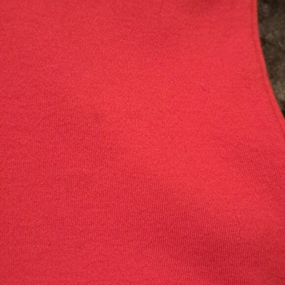 Tea Collection girls size 12 red & pink dress, has front pouch pocket - Picture 6 of 6